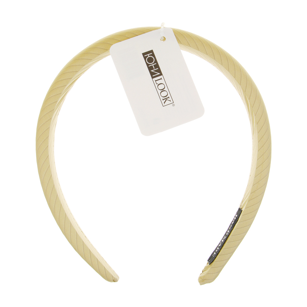 ЮНИLOOK Ободок для волос, 3см, полиэстер, пластик, 5 цветов, ACS-22, арт.№ 323-005