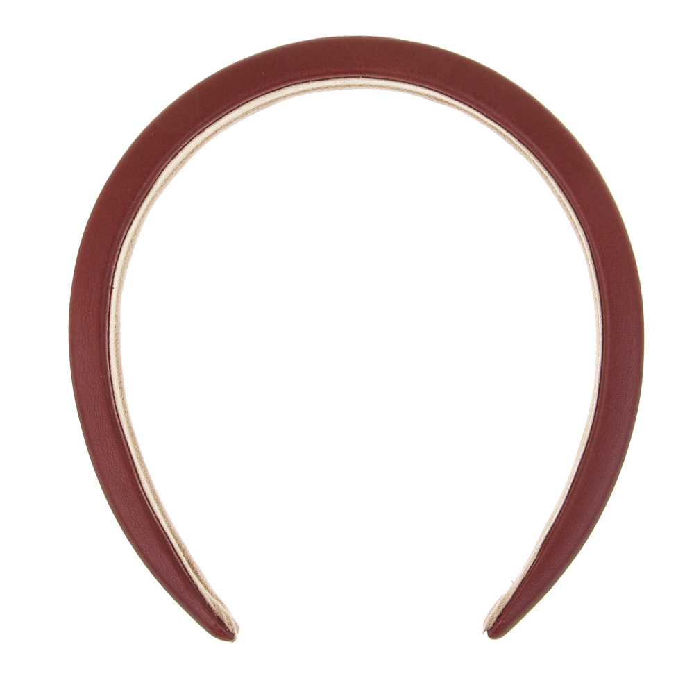 ЮНИLOOK Ободок для волос, 3см, PU, пластик, 5 цветов, ACS-23, арт.№ 323-006