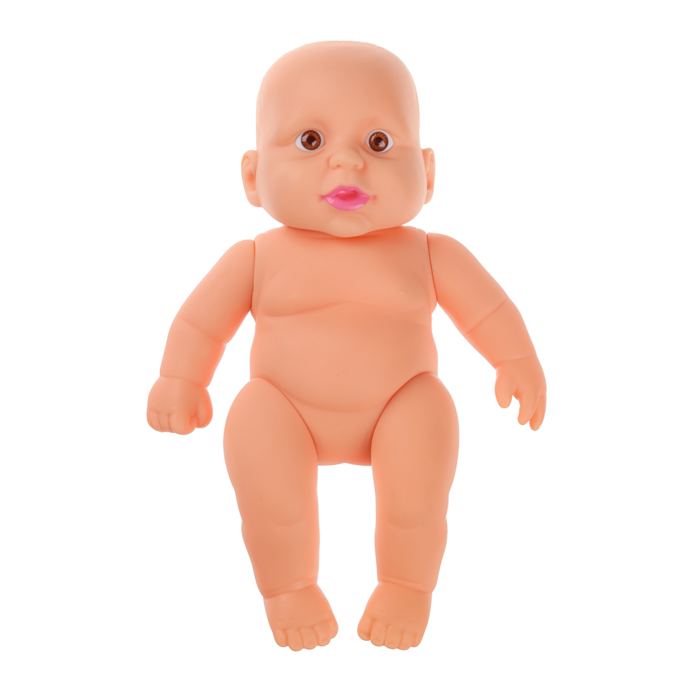 ИГРОЛЕНД Пупс в ванночке с аксессуарами, PP, PVC, упак. 24х15х14см, 2 дизайна, арт.№ 267-652