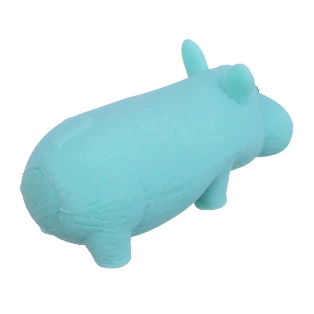 ИГРОЛЕНД Игрушка антистресс растягушка "Зверушки", TPR, песок, 4,5х10см, 4 дизайна, арт.№ 297-099