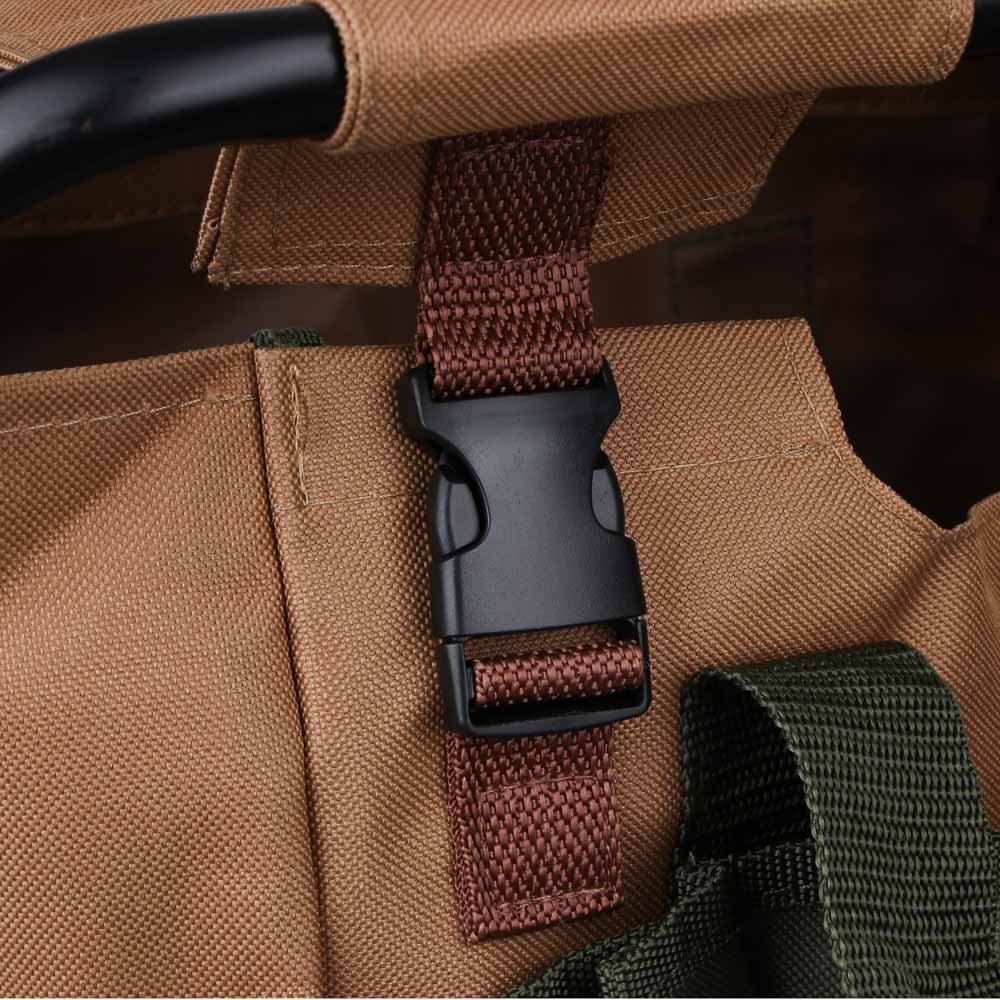 INBLOOM Табурет садовый, 41х33x27см, сумка под инструмент, металл, оксфорд 600D, арт.№ 187-016