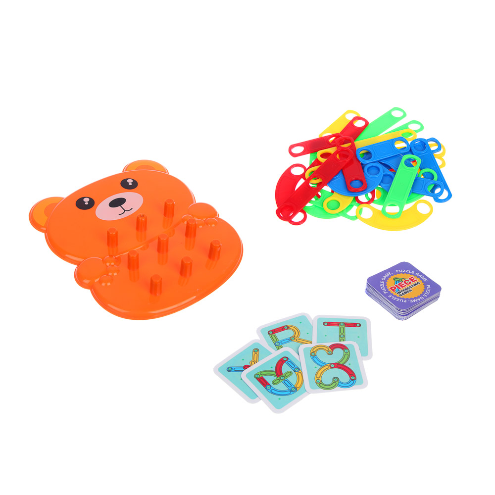 Игра развивающая "Медвежонок", PP, 18,5х3,5х19см, 2 дизайна, арт.№ 262-564