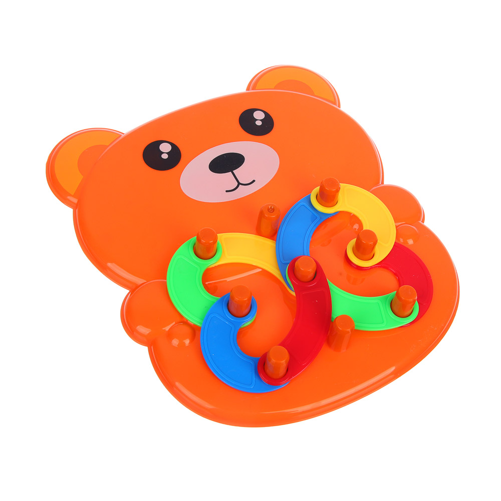 Игра развивающая "Медвежонок", PP, 18,5х3,5х19см, 2 дизайна, арт.№ 262-564