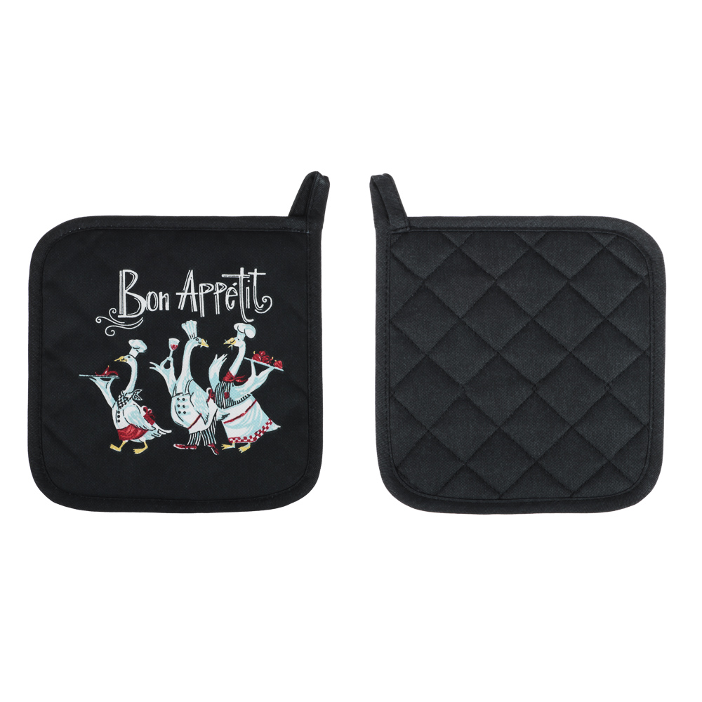 PROVANCE Гуси Прихватка, 100% хлопок, 20х20см, арт.№ 493-136