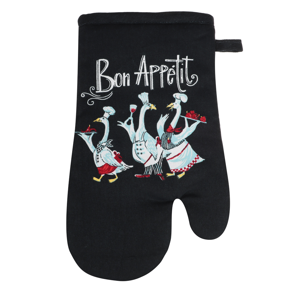 PROVANCE Гуси Прихватка-варежка, 100% хлопок, 18х29см, арт.№ 493-137