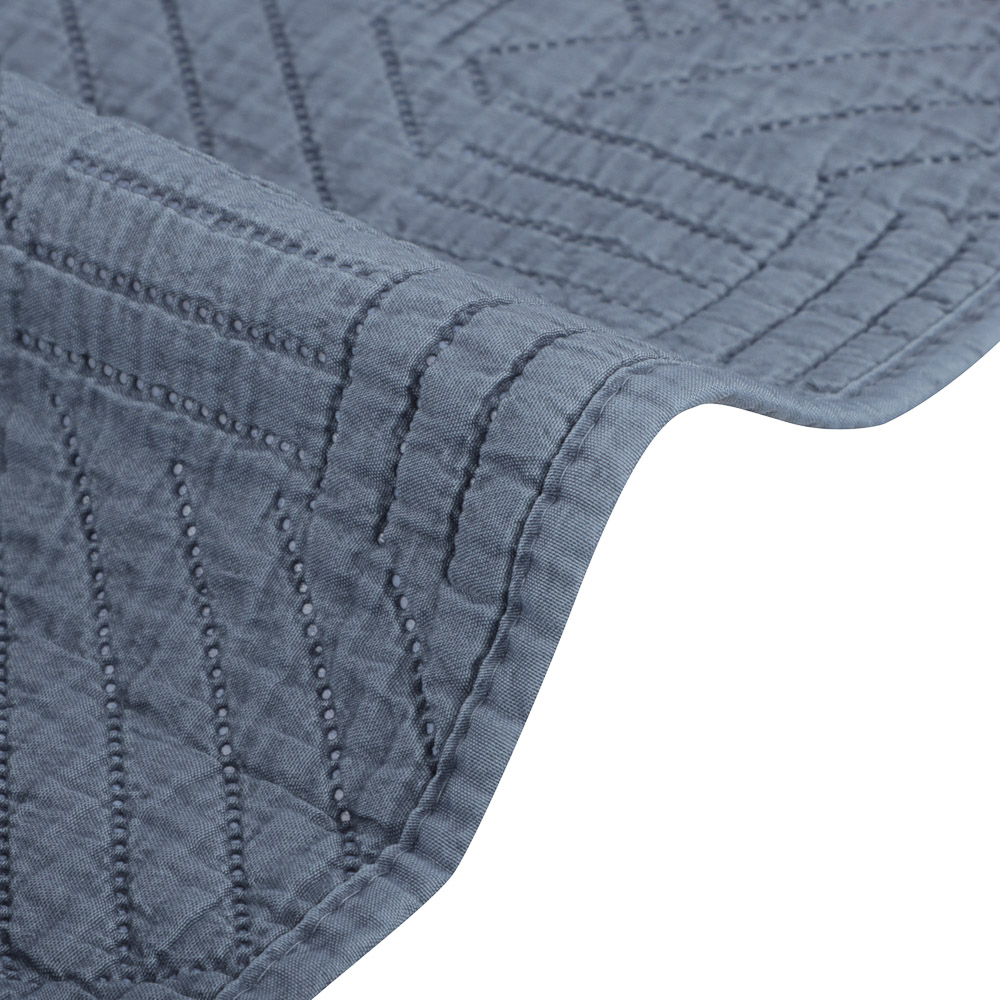 PROVANCE Покрывало с эффектом вареного хлопка 220х240см, 100% полиэстер, 2 цвета, арт.№ 486-089