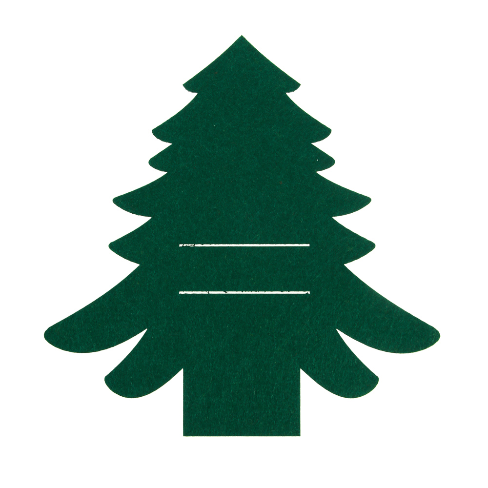 PROVANCE Фелиз Подставка фетровая под столовые приборы, 2шт в комплекте, 100% полиэстер, 2 цвета, арт.№ 492-218