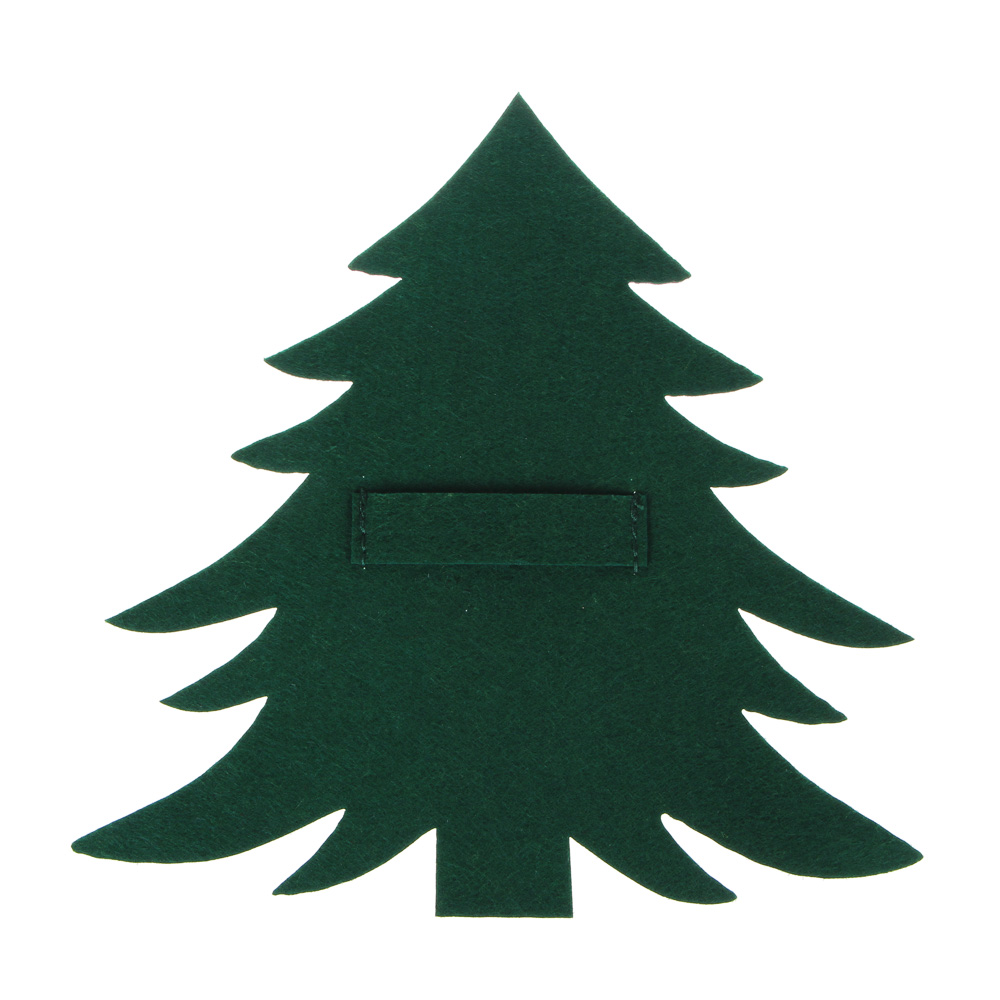 PROVANCE Шотландка Подставка фетровая под столовые приборы, 2шт в комплекте, 100% полиэстер, 2 цвета, арт.№ 492-020