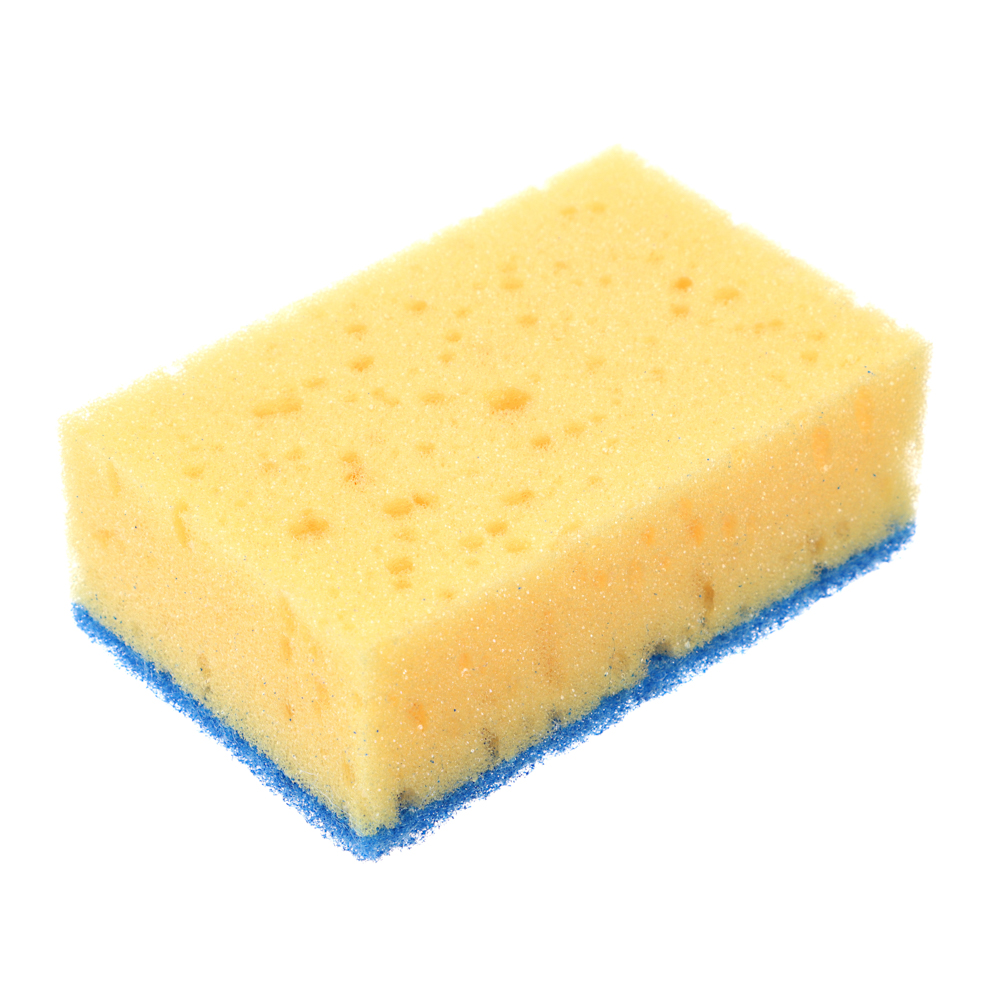 VETTA Набор губок для мытья посуды, 5 шт, 10,7x6,5x3,5 см, коралл, арт.№ 441-230