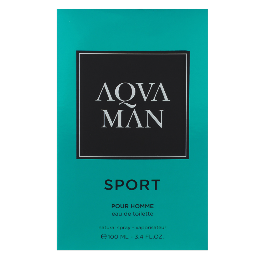 Туалетная вода мужская тм BELLERIVE AQVAMAN Sport, 100 мл, арт.№ 313-382