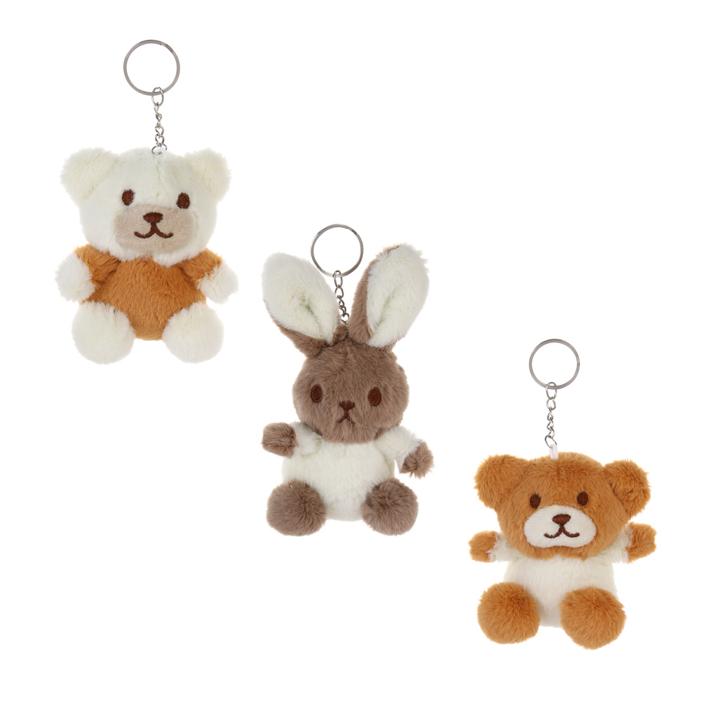 Брелок-подвес мягкий "Нежнуля", полиэстер, металл, ИГРОЛЕНД, 1811-41, арт.№ 264-573