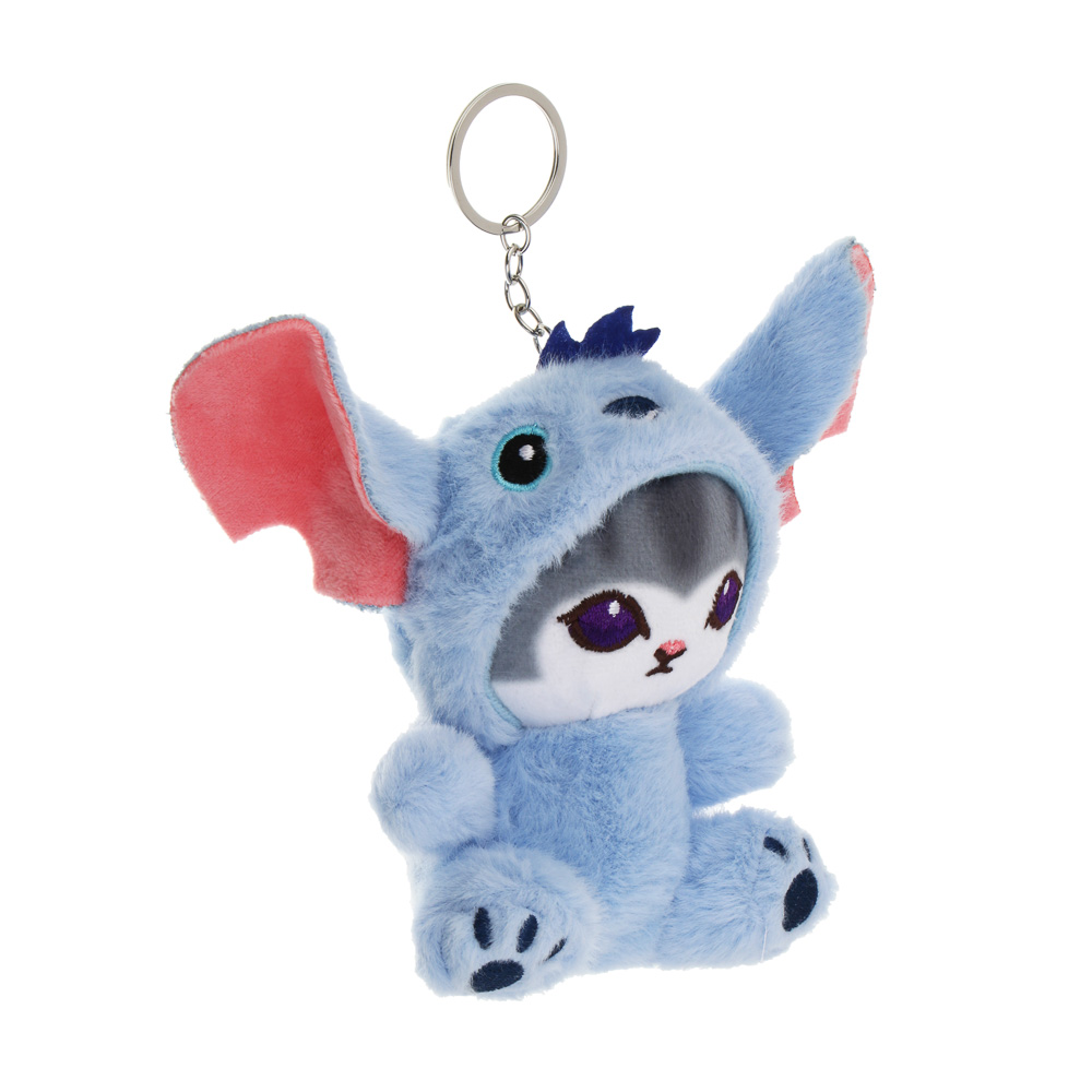 Брелок-подвес мягкий "Котя" в костюмчике, полиэстер, металл, ИГРОЛЕНД, 1811-42, арт.№ 264-574