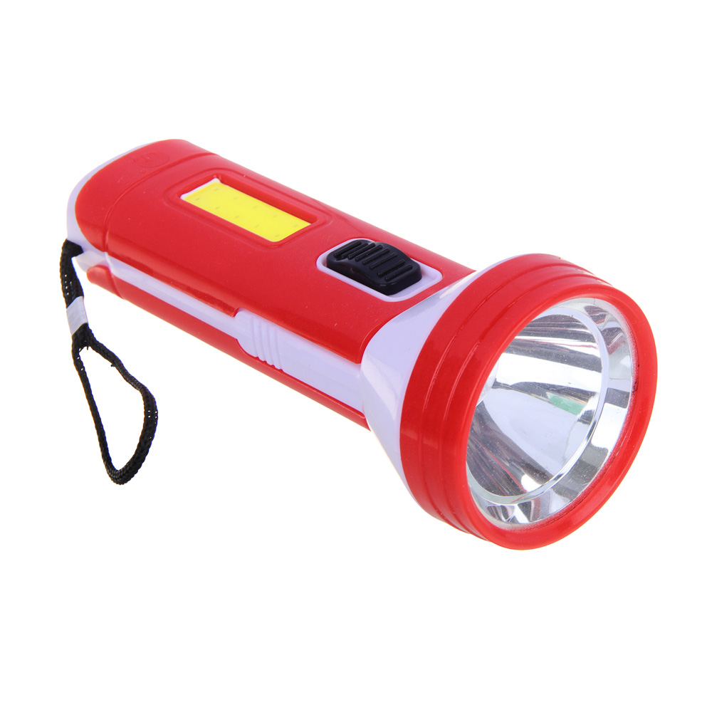 ЕРМАК Фонарь, COB+LED, 2 режима, 2хАА, арт.№ 224-022