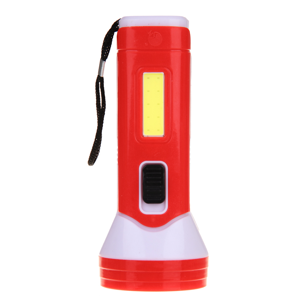 ЕРМАК Фонарь, COB+LED, 2 режима, 2хАА, арт.№ 224-022