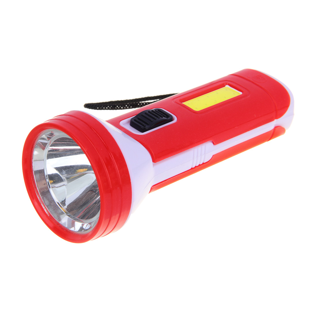 ЕРМАК Фонарь, COB+LED, 2 режима, 2хАА, арт.№ 224-022