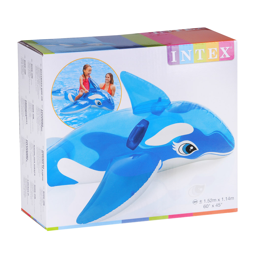 Игрушка надувная для плавания тм INTEX Касатка 152x114см, от 3 лет, 58523NP, арт.№ 359-247