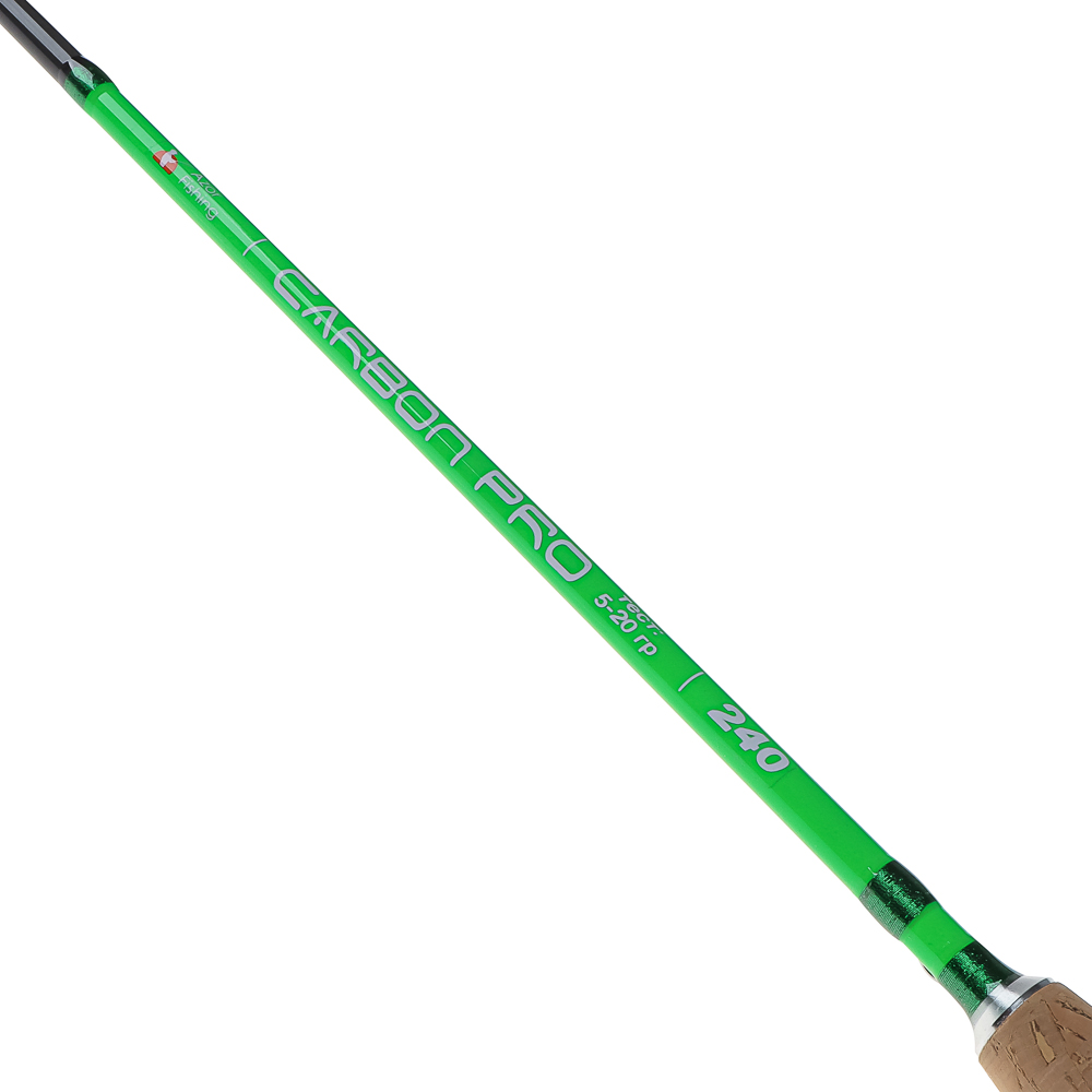 Спиннинг "Карбон Про" тм AZOR FISHING, штекерный, карбон 90%, 2,4м, тест 5-20гр., арт.№ 149-122