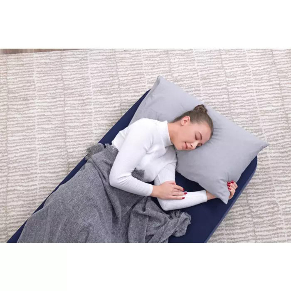 BESTWAY Матрас надувной FLOCKED AIR, 185х76х22см, до 150кг, 67000, арт.№ 332-004