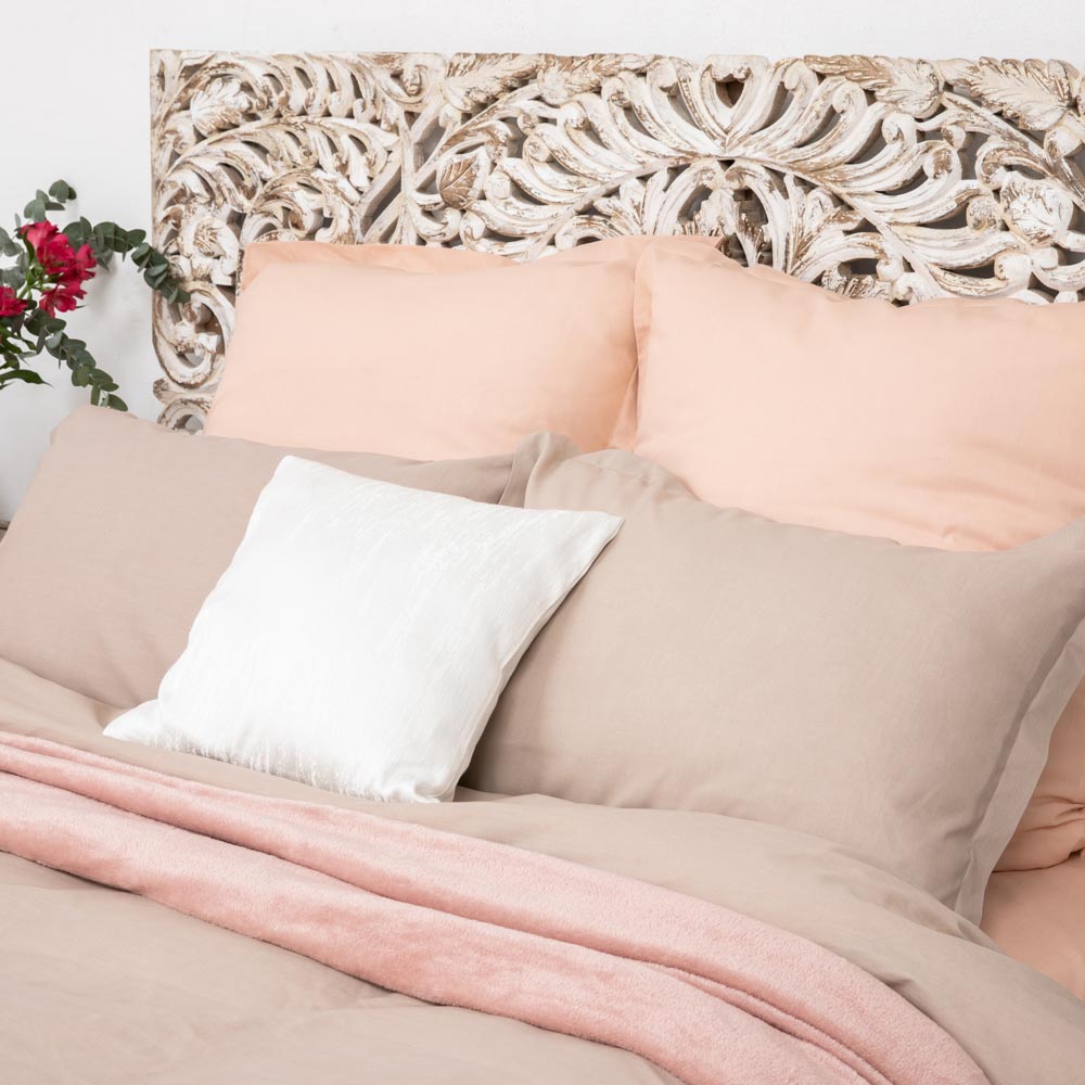 PROVANCE Роузмист Простыня евро, 220х240см, смесовый хлопок, 3 цвета, арт.№ 432-068