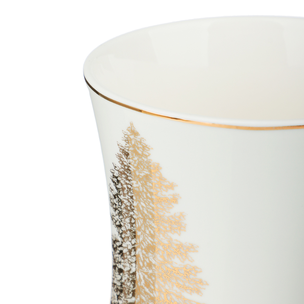 BY COLLECTION White Line Кружка, 300мл, фарфор, подарочная упаковка, арт.2, арт.№ 820-819