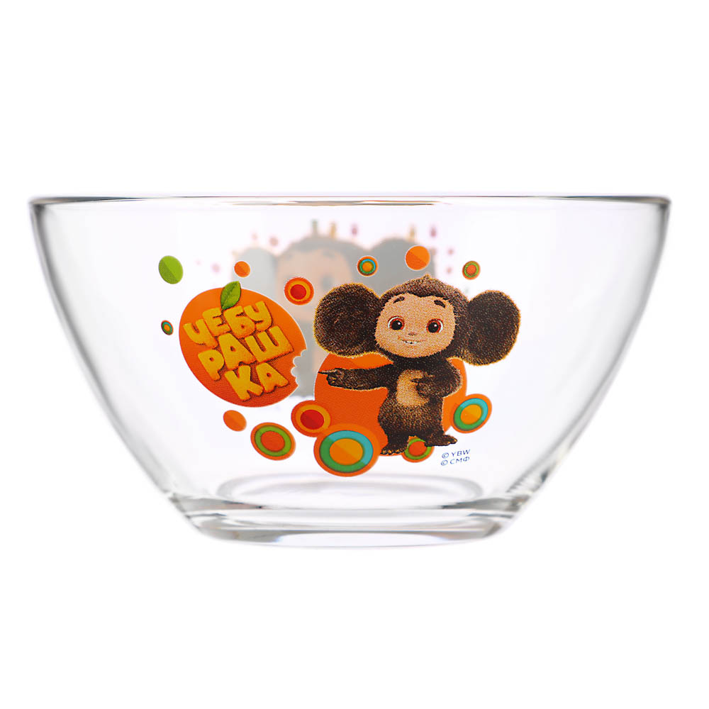 Салатник "Чебурашка" 13см, стекло, арт.№ 829-212