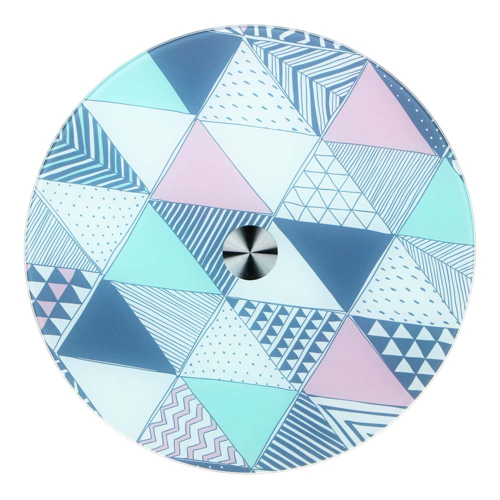 VETTA Геометрия Тортовница вращающаяся, d30см, стекло, арт.№ 877-651