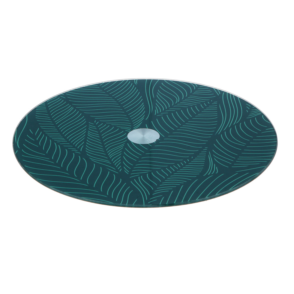 VETTA Тропики Тортовница вращающаяся, d30см, стекло, арт.№ 877-652