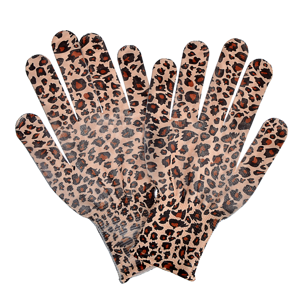 INBLOOM Перчатки садовые, полиэстер, 8 размер, 22см, 13гр, цветные, арт.№ 188-052