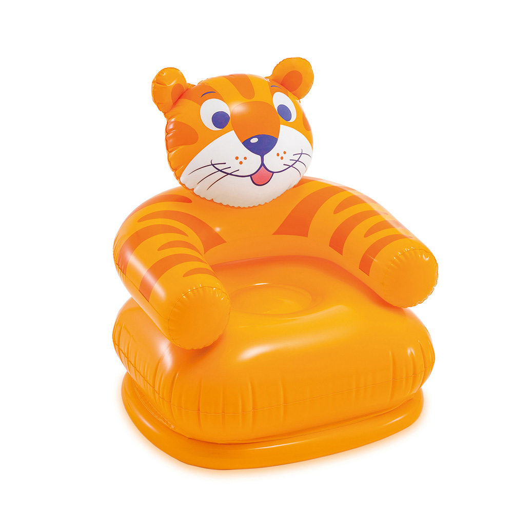 INTEX Кресло надувное детское "Животные", 65x64x74см, до 35кг, 68556NP, арт.№ 359-336