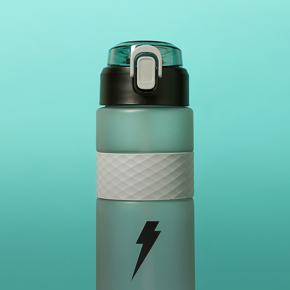 SILAPRO MAX Бутылка спортивная с замком, ULTIMATE GREY, 700мл, PC, арт.№ 088-031