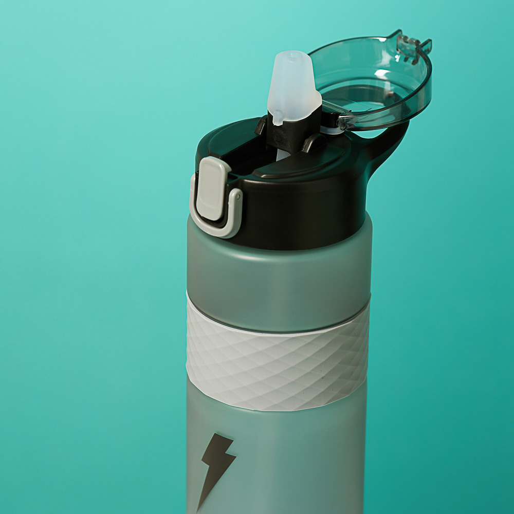 SILAPRO MAX Бутылка спортивная с замком, ULTIMATE GREY, 700мл, PC, арт.№ 088-031