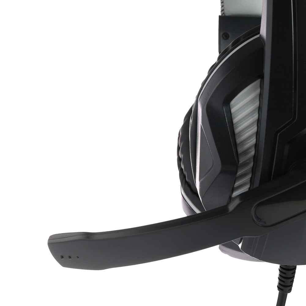 Наушники проводные с микрофоном игровые BY 3.5мм адаптер 3.5мм 4pin-SPK+MIC 2,2 м, арт.№ 410-255