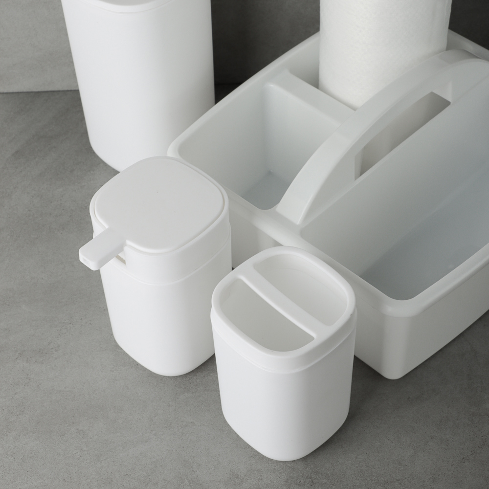 VETTA Дозатор для жидкого мыла Prime, пластик, 7,5х9,8х13см, 2 цвета, арт.№ 463-179