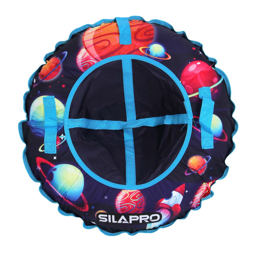 SILAPRO Сноутьюб с сиденьем "Планетарий", d=80см, оксфорд 600D, резина R14, ПВХ, арт.№ 112-070