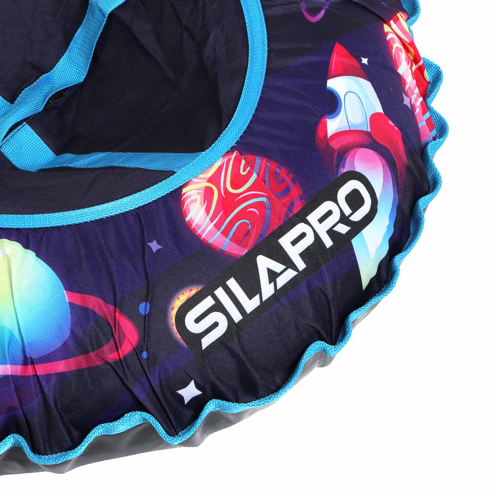 SILAPRO Сноутьюб с сиденьем "Планетарий", d=80см, оксфорд 600D, резина R14, ПВХ, арт.№ 112-070