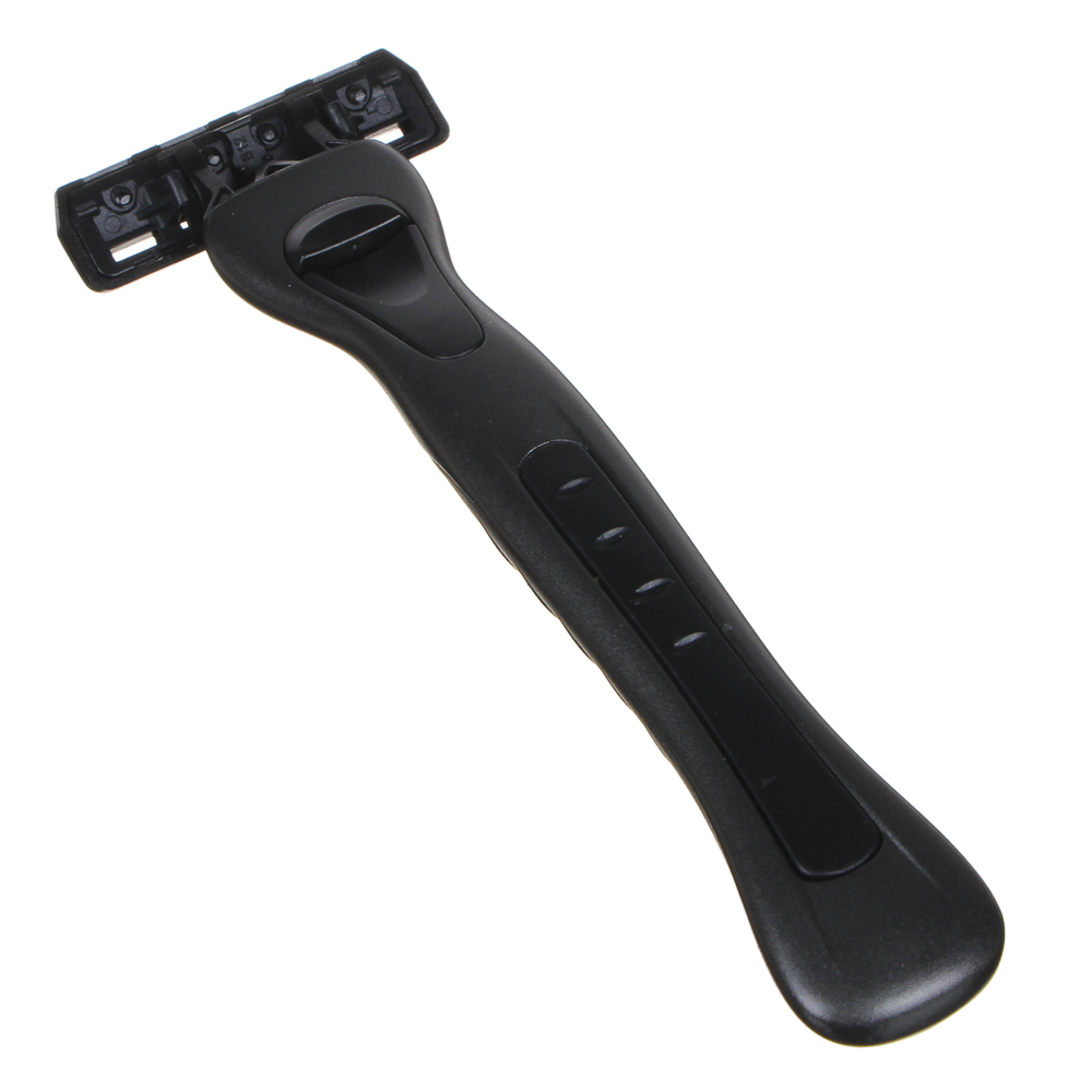 PROWAY Станок для бритья с тройным лезвием, плавающая головка + 3 сменные кассеты, силикон, пластик, арт.№ 346-011