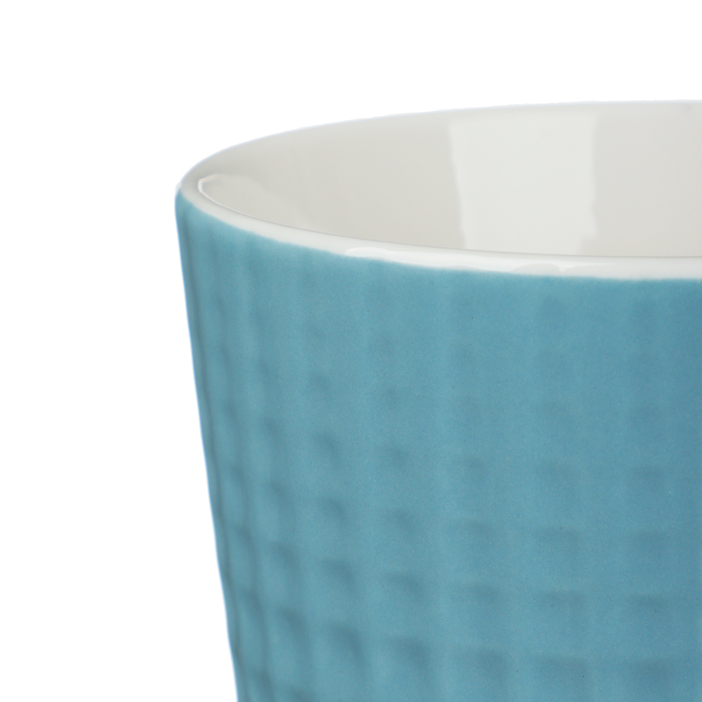 Кружка Клетка тм MILLIMI, 335мл, 2 дизайна, фарфор, арт.№ 806-506