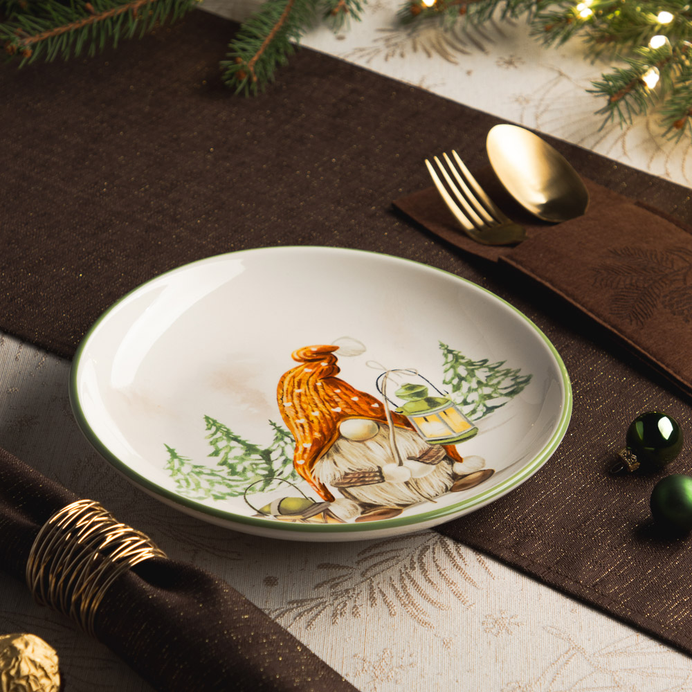 MILLIMI Фелиз Блюдо круглое, 21,5х3см, керамика, арт.№ 820-872