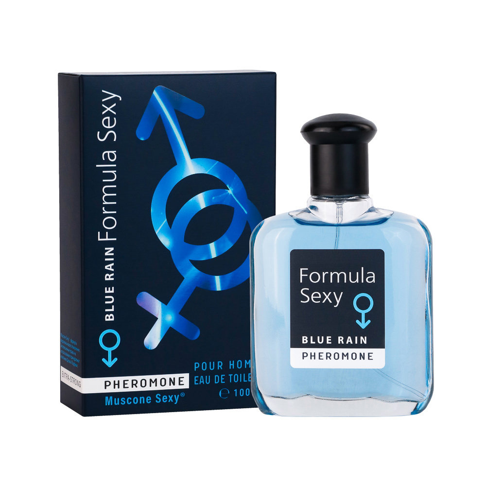 Туалетная вода мужская тм Formula Sexy Blue Rain с феромонами, 100 мл, арт.№ 313-408