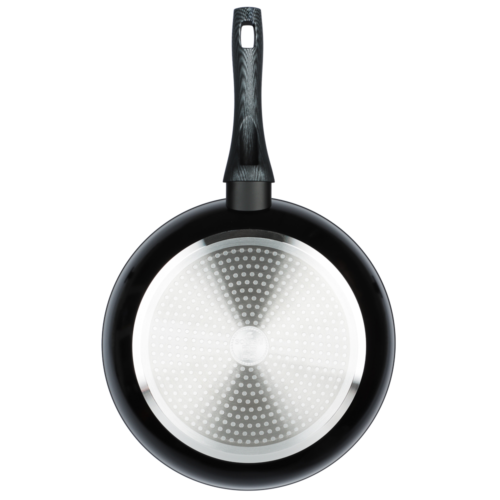 SATOSHI Карбон Сковорода литая d28см, антипригарное покрытие Мрамор, индукция, арт.№ 846-454