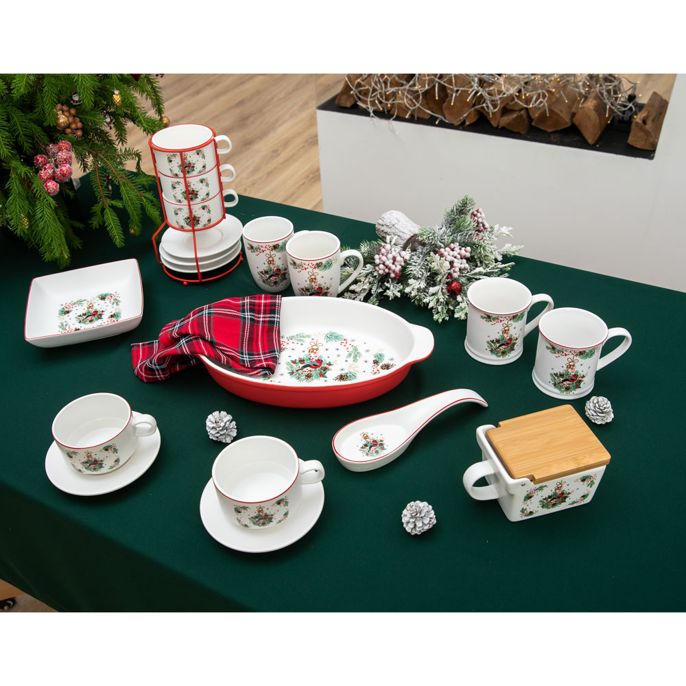 MILLIMI Снегирь Кружка 340мл, керамика, арт.№ 820-137