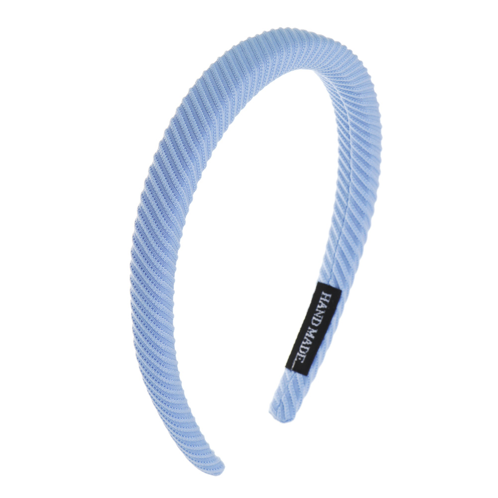 Ободок для волос тм ЮНИLOOK, 1,7см, полиэстер, пластик, 6 цветов, ACS-25, арт.№ 323-008