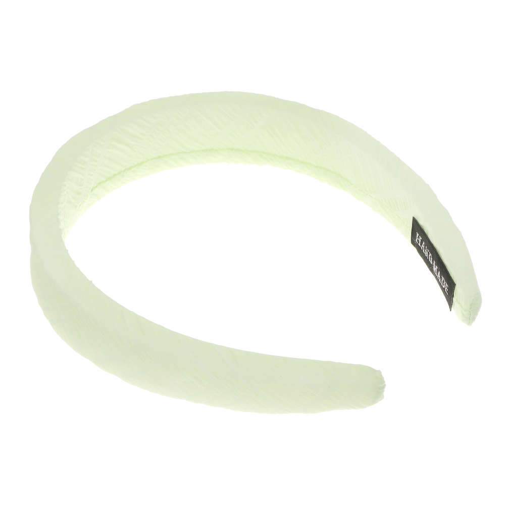ЮНИLOOK Ободок для волос, 3,2см, полиэстер, пластик, поролон, 4 цвета, ACS-26, арт.№ 323-009