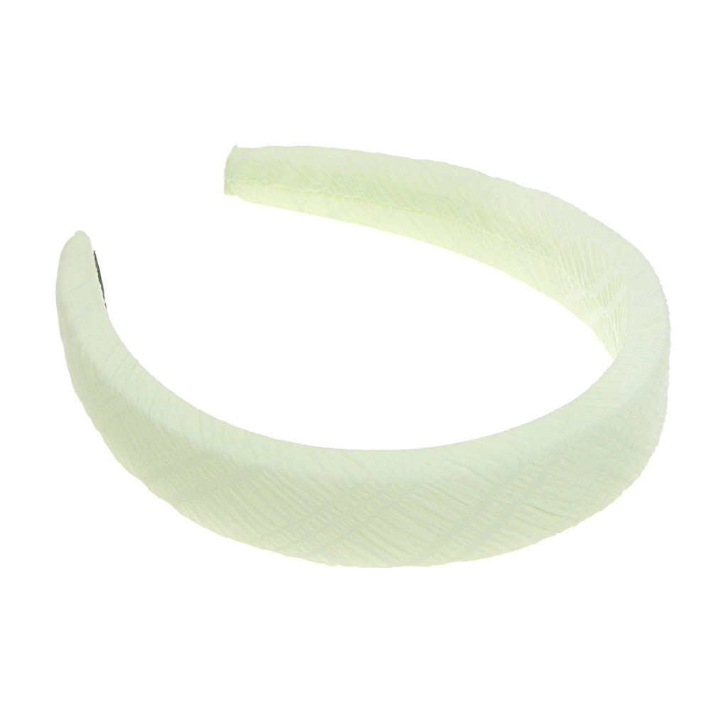 ЮНИLOOK Ободок для волос, 3,2см, полиэстер, пластик, поролон, 4 цвета, ACS-26, арт.№ 323-009