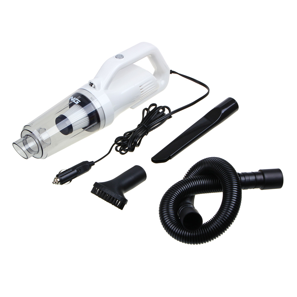 Пылесос 12В для сухой и влажной уборки, мощность 120Вт, арт.№ 784-013