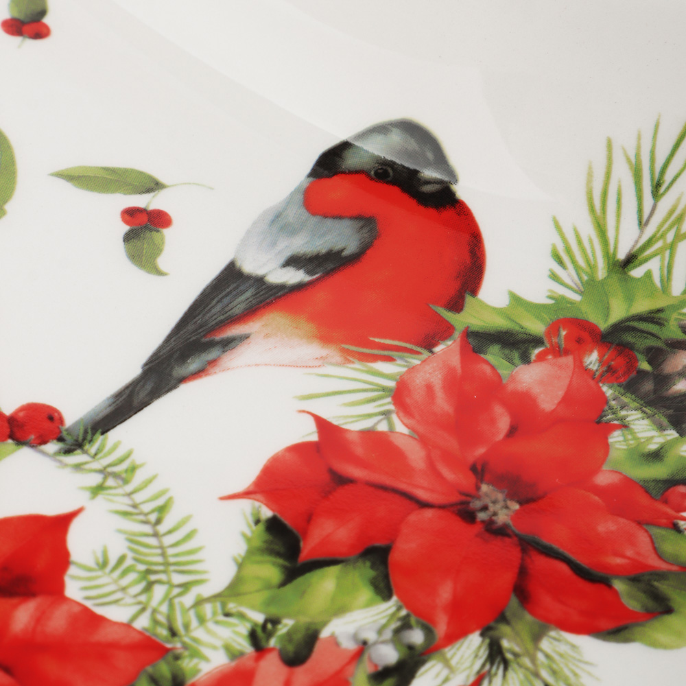 MILLIMI Винтер Блюдо в форме сапожка, 25,5х19,5х3,5см, керамика, арт.№ 820-824