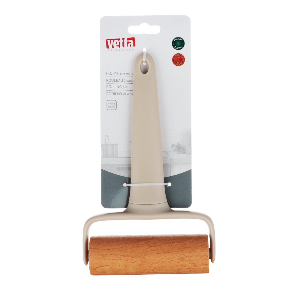 VETTA Ролик для теста 19,7x11,5 см, пластик, арт.№ 881-315