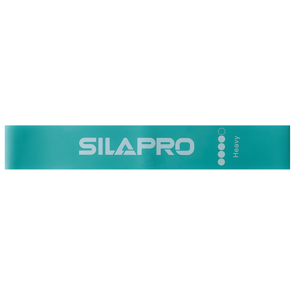 SILAPRO Набор фитнес резинок 5шт (2,5кг, 4,5кг,7кг, 9кг, 14кг), 60х5см, латекс, арт.№ 093-008