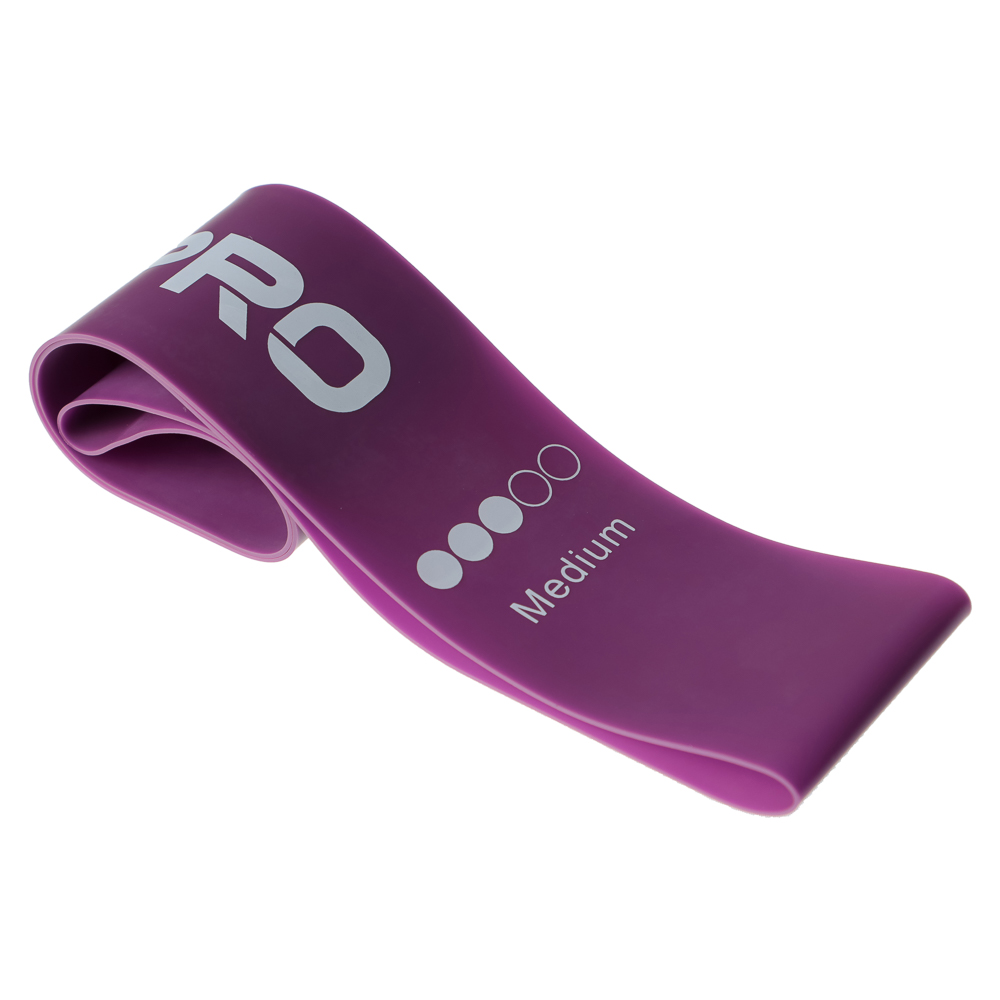 SILAPRO Набор фитнес резинок 5шт (2,5кг, 4,5кг,7кг, 9кг, 14кг), 60х5см, латекс, арт.№ 093-008