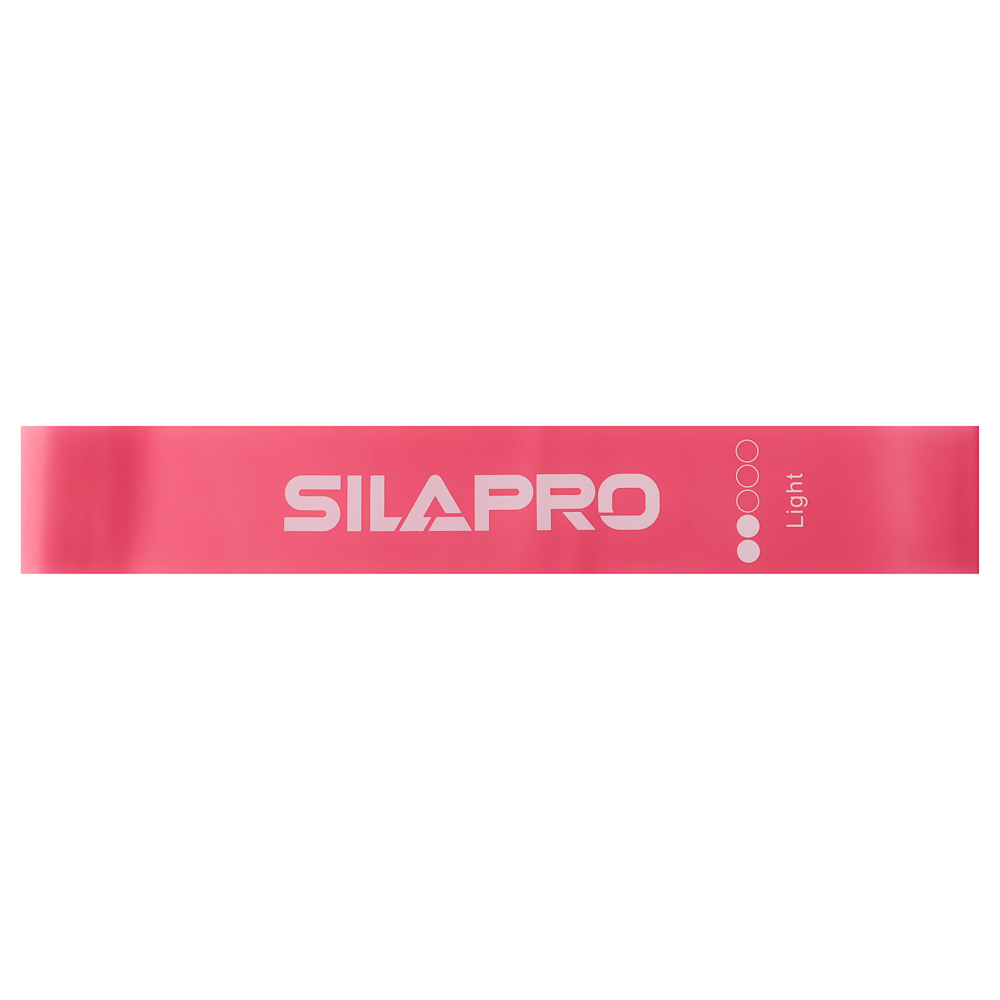 SILAPRO Набор фитнес резинок 5шт (2,5кг, 4,5кг,7кг, 9кг, 14кг), 60х5см, латекс, арт.№ 093-008